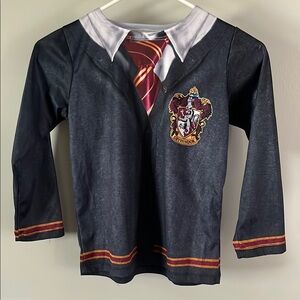 Rubie's Black and Red Gryffindor Long Sleeve Tee